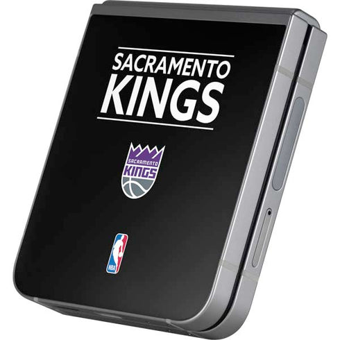 NBA Sacramento Kings Standard - Black Galaxy Z Flip6 Skin